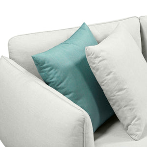 TOV Furniture Katti 85" Outdoor Sofa - Elevate Your Space with Durable Comfort and Modern Minimalist Design Light Grey TOV-O54257