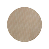 Patti Textured Faux Travertine Indoor / Outdoor Round Dining Table TOV-O54276 TOV Furniture