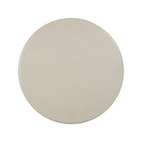 Fern Beige Textured Faux Plaster Concrete Indoor / Outdoor Round Dining Table TOV-O54277 TOV Furniture