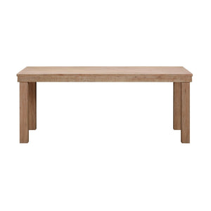 TOV Furniture Cassie Outdoor Rectangular Dining Table – Stylish Eucalyptus Centerpiece for Alfresco Gatherings 75" TOV-O54292