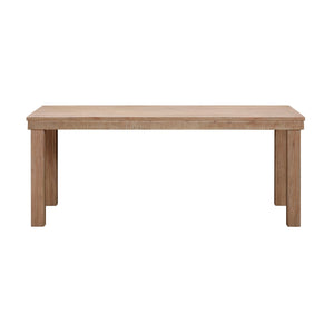 Cassie Natural 75 Inch Rectangular Outdoor Dining Table TOV-O54292 TOV Furniture