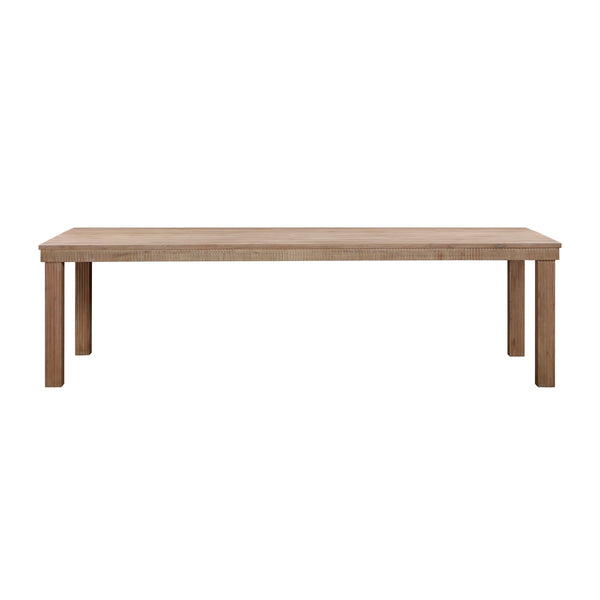 Cassie Natural 108 Inch Rectangular Outdoor Dining Table TOV-O54293 TOV Furniture