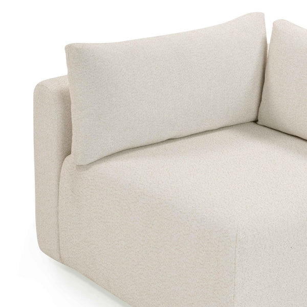 TOV Furniture Hangover Cream Modular Outdoor Corner Chair - Stylish, Comfortable & Durable for Luxe Outdoor Spaces TOV-O54452