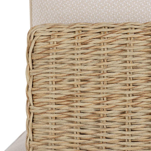 TOV Furniture Mora Cream Outdoor Sofa - Stylish, Weather-Ready Seating with Plush Cushions for Coastal Living 96" TOV-O54722