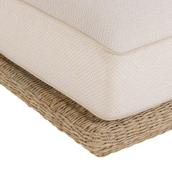 TOV Furniture Mora Cream Outdoor Sofa - Stylish, Weather-Ready Seating with Plush Cushions for Coastal Living 65" TOV-O54723