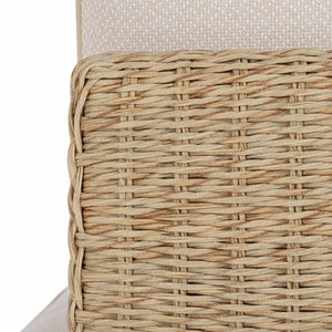 TOV Furniture Mora Cream Outdoor Sofa - Stylish, Weather-Ready Seating with Plush Cushions for Coastal Living 65" TOV-O54723