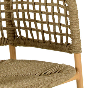 Niel Natural Oak Finish Outdoor Dining Chair TOV-O68780 TOV Furniture