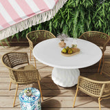 Niel Natural Oak Finish Outdoor Dining Chair TOV-O68780 TOV Furniture