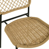 Lucy Natural Dyed Cord Outdoor Dining Chair TOV-O68782 TOV Furniture