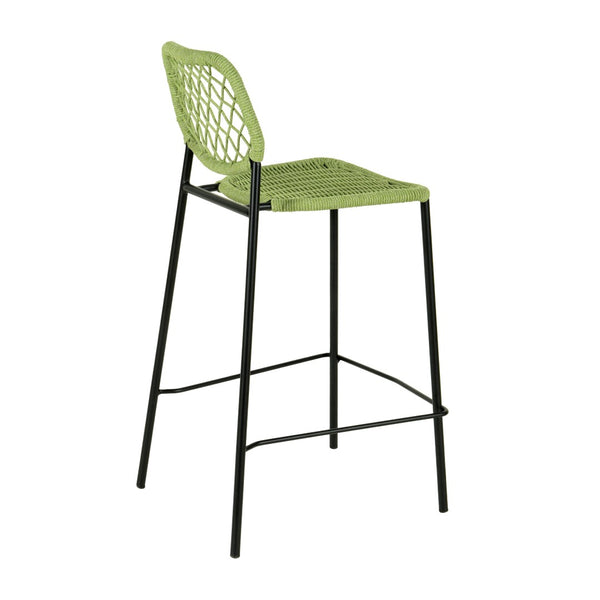 TOV Furniture Lucy Dyed Cord Outdoor Counter Stool - Stylish, Weather-Resistant Seating for Alfresco Dining & Fun TOV-O68783