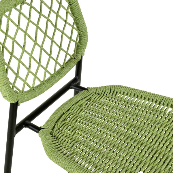 TOV Furniture Lucy Dyed Cord Outdoor Counter Stool - Stylish, Weather-Resistant Seating for Alfresco Dining & Fun TOV-O68783