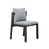 Nancy Grey Outdoor Dining Chair TOV-O68853 TOV Furniture