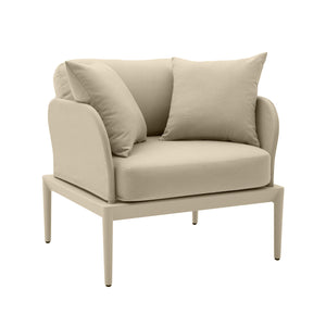 Kapri Taupe Outdoor Armchair TOV-O68889 TOV Furniture