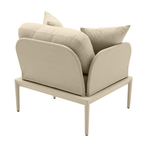Kapri Taupe Outdoor Armchair TOV-O68889 TOV Furniture