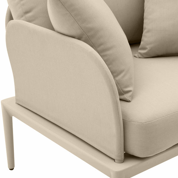 Kapri Taupe Outdoor Armchair TOV-O68889 TOV Furniture
