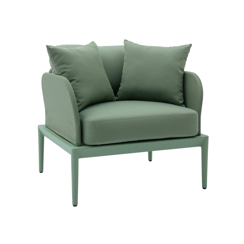 Kapri Moss Green Outdoor Armchair TOV-O68894 TOV Furniture