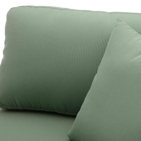 TOV Furniture Kapri Modular Outdoor Corner Chair - Versatile, Weather-Resistant Seating for Stylish Patios and Lounges Moss Green / RAF TOV-O68895