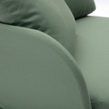 Kapri Moss Green Modular Outdoor LAF Corner Seat TOV-O68896 TOV Furniture