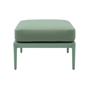 TOV Furniture Kapri Outdoor Ottoman – Stylish, Durable, and Comfortable Accent for Modern Outdoor Spaces and Lounges Moss Green TOV-O68898