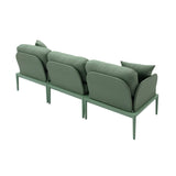 Kapri Moss Green Modular Outdoor Sofa TOV-O68900-SO TOV Furniture