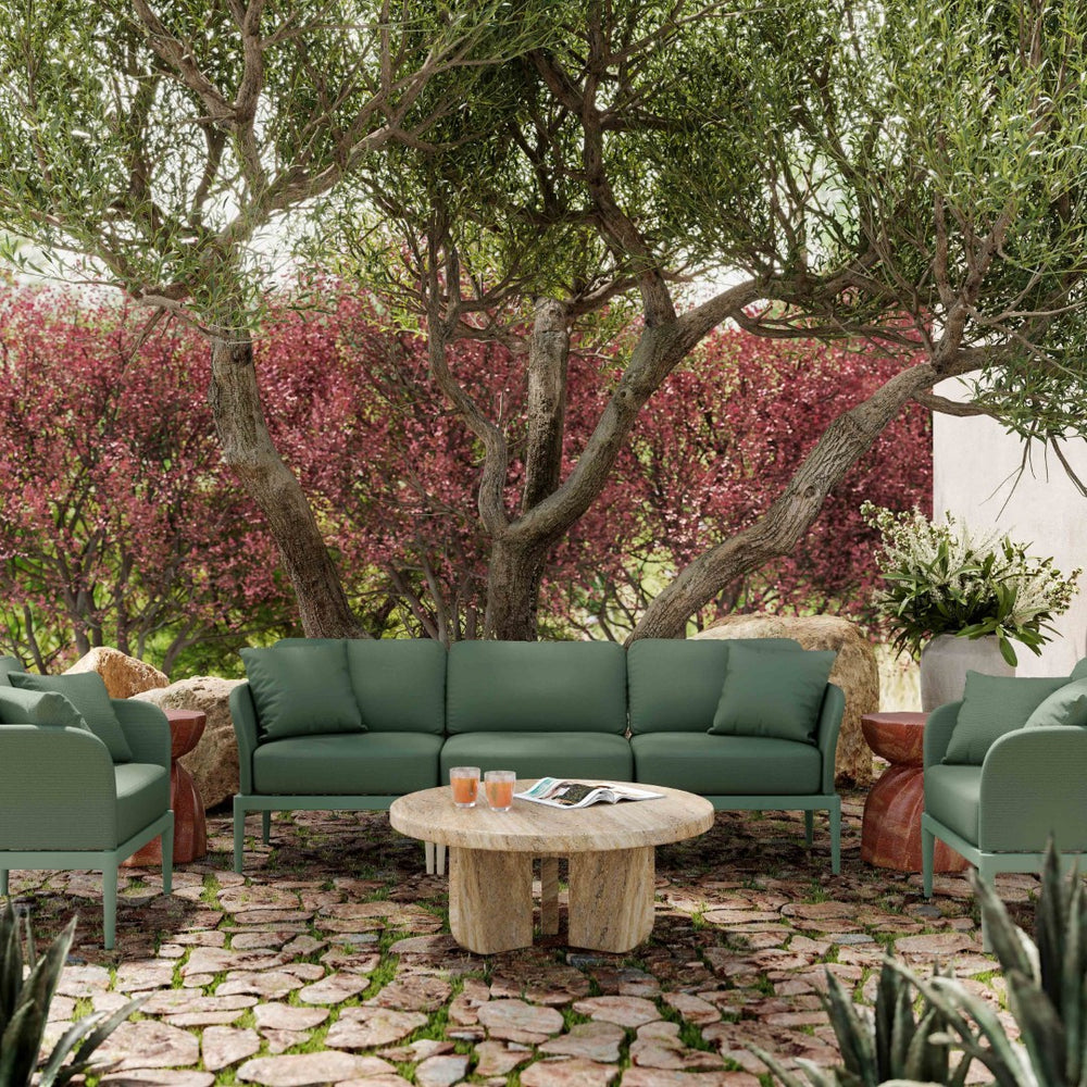 TOV Furniture Kapri Outdoor Armchair - Stylish, Durable, and Weather-Resistant Seating for Your Outdoor Spaces Moss Green TOV-O68894