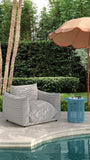 Rafa Blue Outdoor Side Table TOV-O68953 TOV Furniture