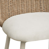 Alexa Cream Outdoor Dining Chair TOV-O68959 TOV Furniture