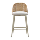 Alexa Cream Outdoor Counter Stool TOV-O68960 TOV Furniture