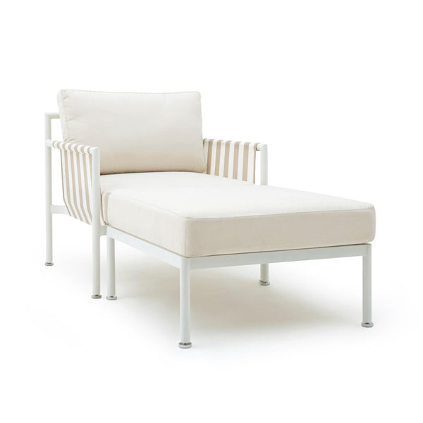 TOV Furniture Dunes Cream Outdoor Lounge Set - Elegant, Weather-Resistant Comfort for Patios and Garden Spaces TOV-O68965-O68966