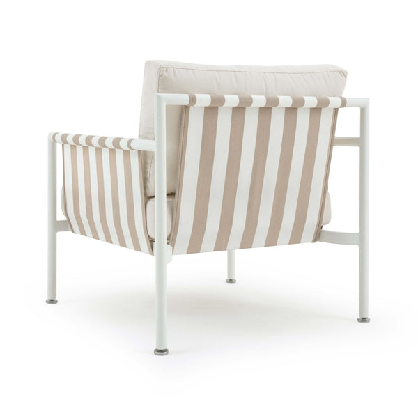 TOV Furniture Dunes Cream Outdoor Armchair - Chic, Durable Seating with Reversible Cushions for Stylish Patios & Gardens TOV-O68965