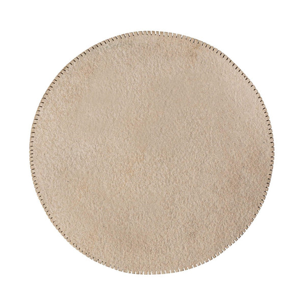 TOV Furniture Celeste Ribbed Side Table - Artisan-Crafted Accent with Natural Stone Top & Textured Gold Base Decor TOV-OC18353