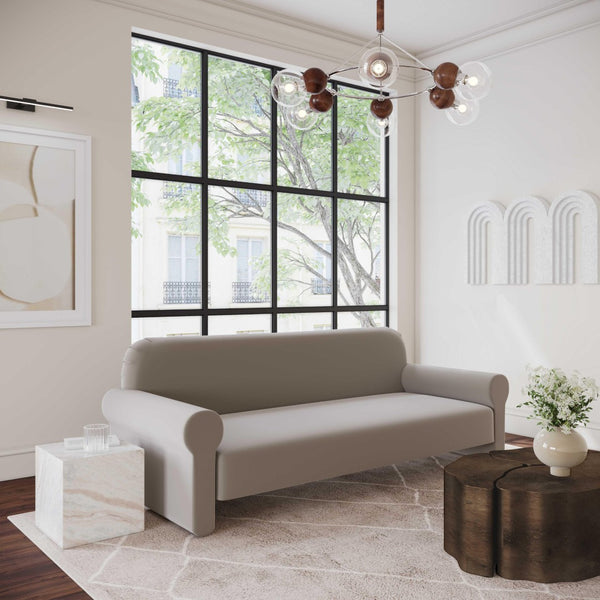 TOV Furniture Keira Marble Side Table – Minimalist Accent with Natural Marble Beauty for Modern Living Spaces TOV-OC18424