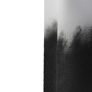 TOV Furniture Matra Artistic Mango Wood End Table - Modern Black and White Gradient Finish for Versatile Spaces TOV-OC18429