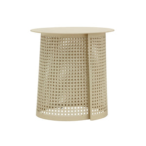 TOV Furniture Pesky Side Table - Stylish Coral Pink or Eggnog Cream Accent Table for Living Rooms & Bedrooms TOV-OC18448