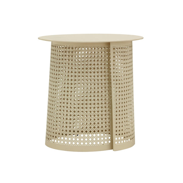 TOV Furniture Pesky Side Table - Stylish Coral Pink or Eggnog Cream Accent Table for Living Rooms & Bedrooms TOV-OC18448