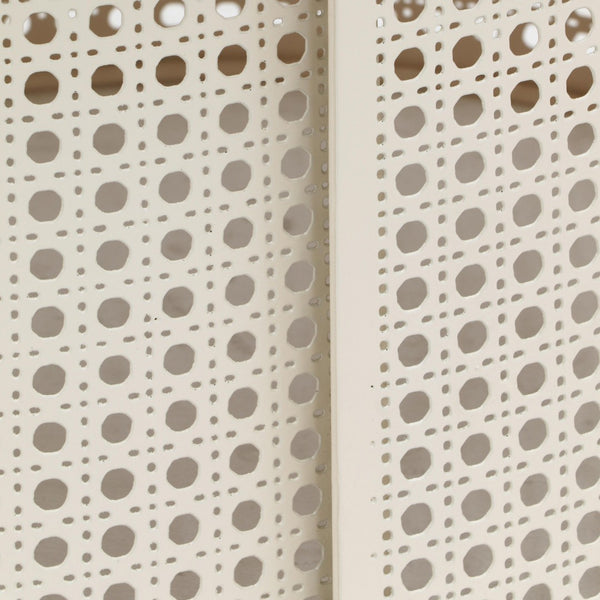 TOV Furniture Pesky 32" Oval Coffee Table - Modern Iron Frame & MDF Top, Versatile Centerpiece in Coral Pink or Eggnog Cream TOV-OC18449