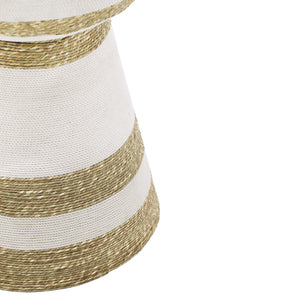 Wren Striped Side Table TOV-OC18472 TOV Furniture