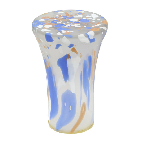 TOV Furniture Journee Glass Side Table - Handcrafted Frosted Glass Accent with Multi-Tone Finish for Small Spaces TOV-OC18479