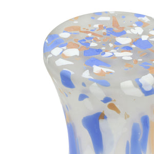 TOV Furniture Journee Glass Side Table - Handcrafted Frosted Glass Accent with Multi-Tone Finish for Small Spaces TOV-OC18479