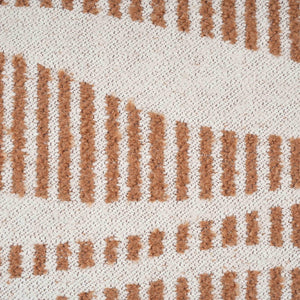 TOV Furniture Ember Versatile Handcrafted Pouf - Cream & Natural Woven Accent for Living Room, Bedroom & More TOV-OC18533