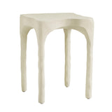 Skully Cream Textured Side Table TOV-OC18622 TOV Furniture