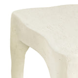 Skully Cream Textured Side Table TOV-OC18622 TOV Furniture