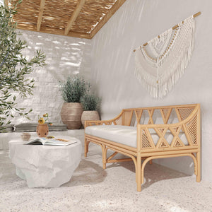 Jayla Natural Rattan Bench TOV-OC21020 TOV Furniture
