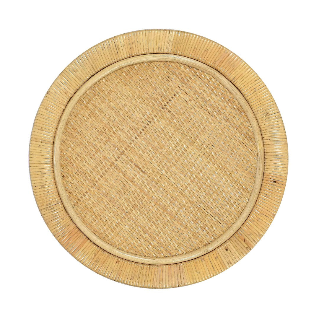TOV Furniture Amara Rattan Side Table