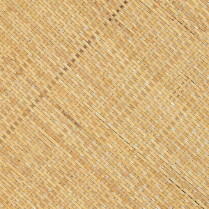 TOV Furniture Amara Natural Rattan Side Table - Handcrafted Accent with Brass-Capped Legs for Chic Home Decor TOV-OC21036