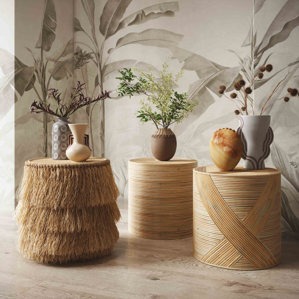 TOV Furniture Ceramic Handcrafted Goblet Vase - Unique Artisanal Design for Modern & Boho Home Decor Accents TOV-C54693