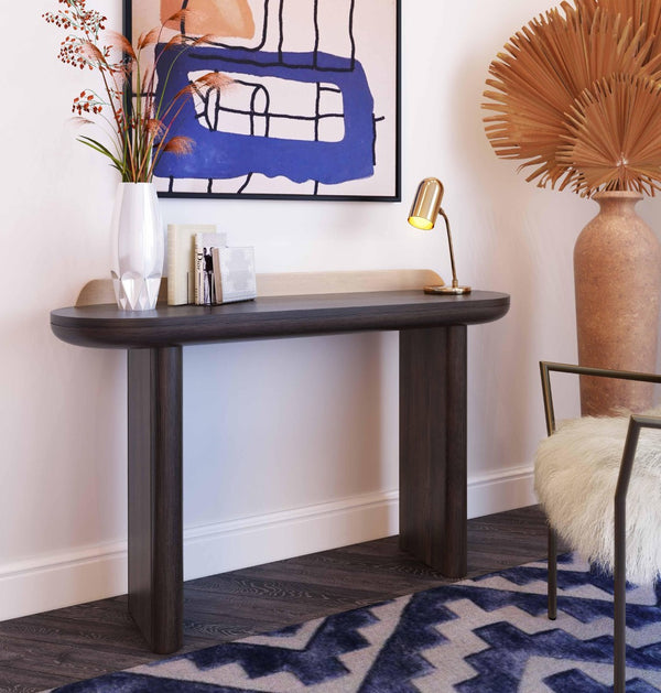 TOV Furniture Braden 48" Console Table - Sleek Minimalist Design for Entryway, Home Office, or Living Room Decor Brown TOV-OC44055