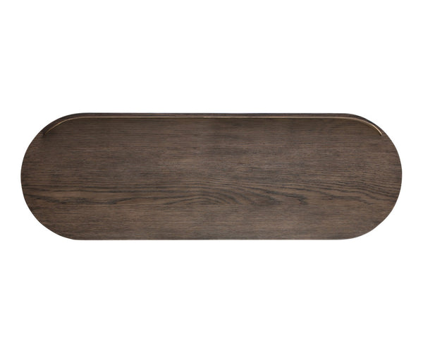 TOV Furniture Braden 48" Console Table - Sleek Minimalist Design for Entryway, Home Office, or Living Room Decor Brown TOV-OC44055