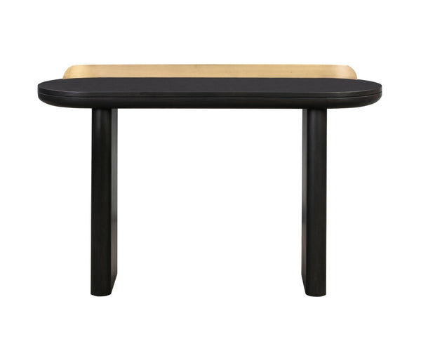 TOV Furniture Braden 48" Console Table - Sleek Minimalist Design for Entryway, Home Office, or Living Room Decor Black TOV-OC44056