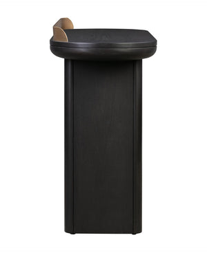TOV Furniture Braden 48" Console Table - Sleek Minimalist Design for Entryway, Home Office, or Living Room Decor Black TOV-OC44056